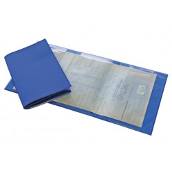 Porte carte grise 3 volets personnalisable