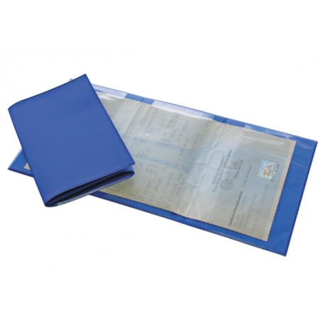 Porte carte grise 3 volets personnalisable