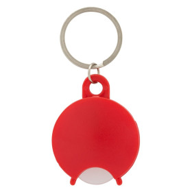 Porte-clés jeton de chariot en plastique personnalisé