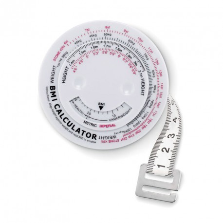 Mètre mesureur en ABS avec calculateur d'IMC