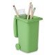 Pot à stylos en forme de conteneur poubelle