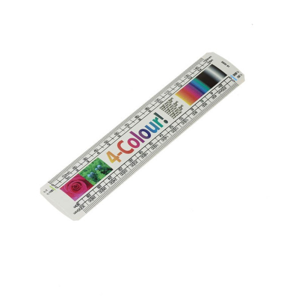 Règle cutch plate 15cm avec 8 échelles