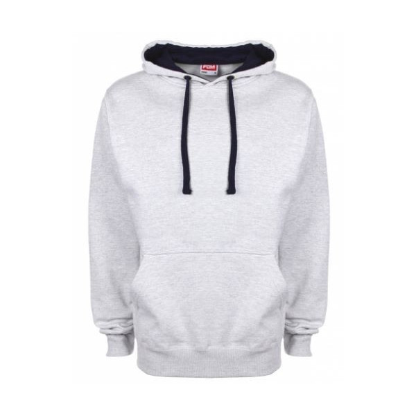 Sweat-shirt  bicolore à capuche personnalisé