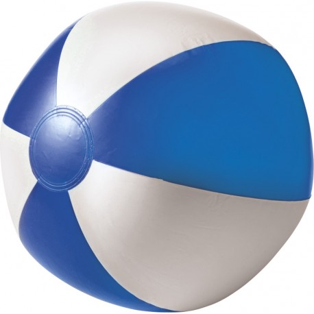 Ballon de plage bicolore personnalisé