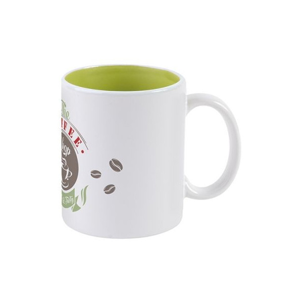 Mug publicitaire intérieur couleur