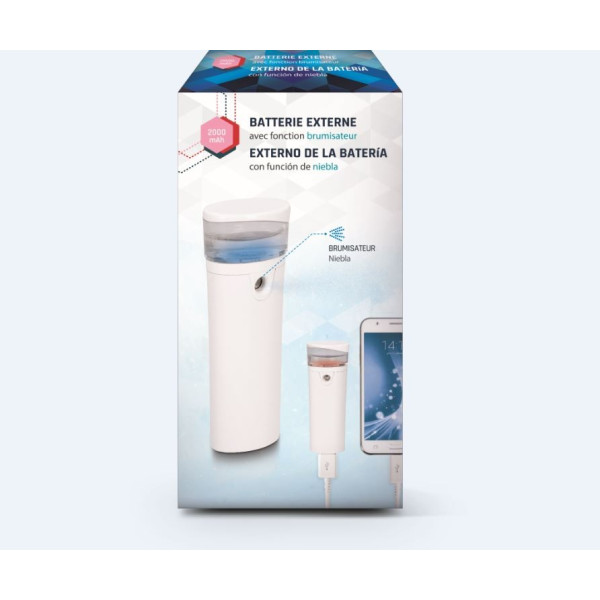 Batterie telephone brumisateur personnalisée