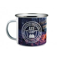 Mug métal émaillé CAMPER personnalisé nominatif