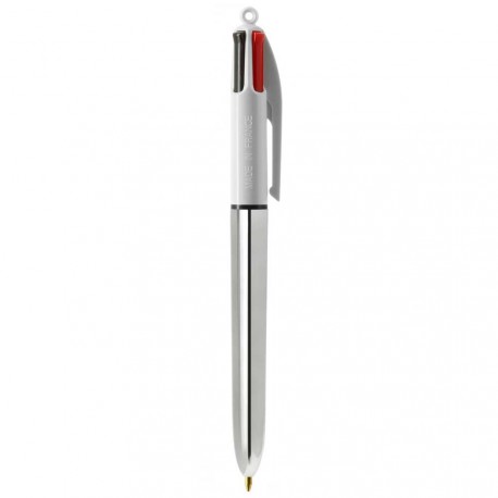 Stylo BIC® 4 Couleurs Shine personnalisable