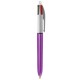 Stylo BIC® 4 Couleurs Shine personnalisable