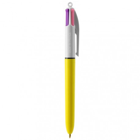 Stylo Bic® 4 Couleurs Publicitaire, Sun