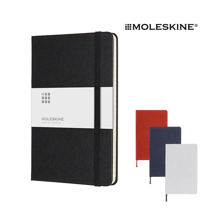 Le carnet Moleskine classique avec couverture rigide personnalisée