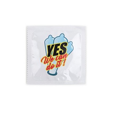 Preservatif avec emballage personnalisé