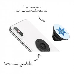 Support téléphone Popsockets interchangeable