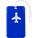 Étiquette à bagage avion personnalisée