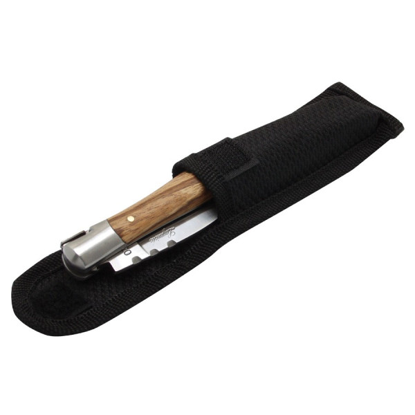 Couteau tradiction personnalisé Frêne exotique tire-bouchon