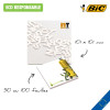 BIC® 101 mm x 101 mm Adhesive Notepads Ecolutions®