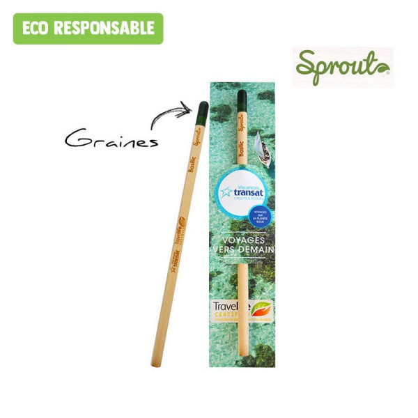 Crayon Sprout™ personnalisé - Etui sur mesure
