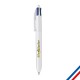 Stylo BIC® 4 couleurs blanc digital