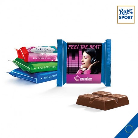 Carré chocolat personnalisé RITTER SPORT