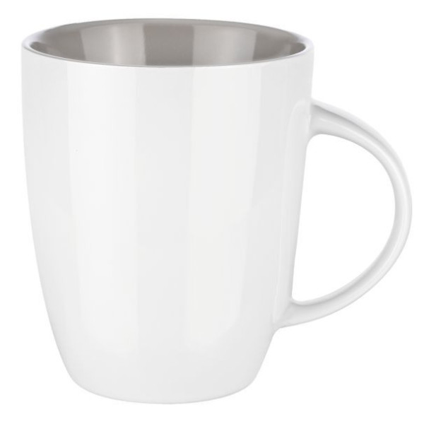 Mug grès bicolore