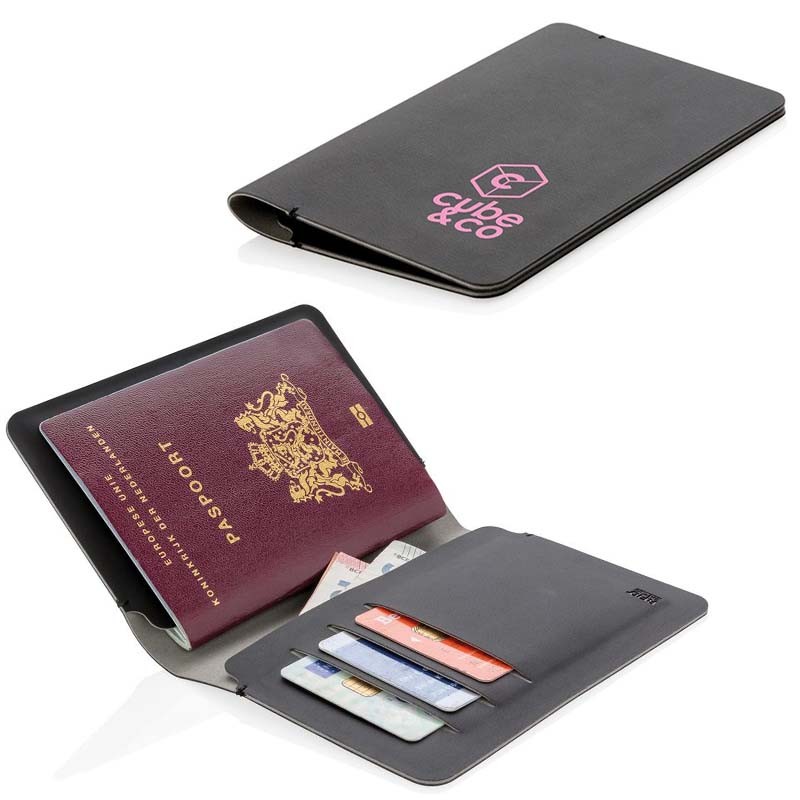 étui de Protection pour Passeport Multicolore OPTEXX RFID Housse de Protection de Passeport certifiée TÜV & zerifié - Flamingo Pink étui de Protection pour Passeport Blanc Flamant Porte-Carte