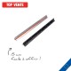 Règle Kutch publicitaire 15 cm noire ou alu