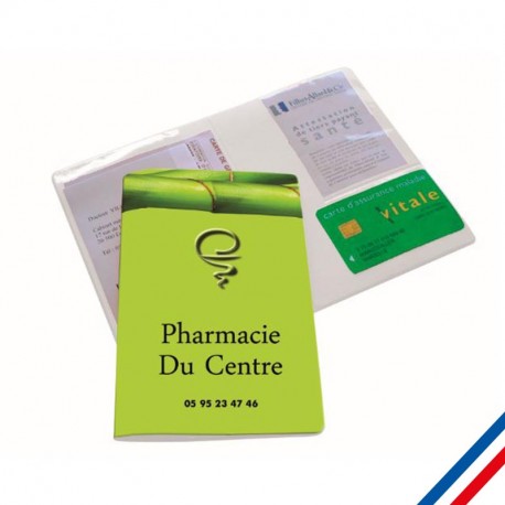 Médical: Porte carte vitale publicitaire