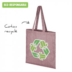 Tote bag personnalisé en coton et polyester recyclé