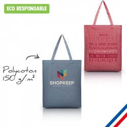 Sac personnalisé made in France. Tote bag coton naturel publicitaire