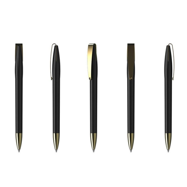 Stylo à bille personnalisé avec attributs dorés