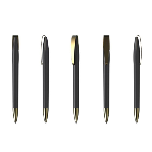 Stylo à bille personnalisé avec attributs dorés