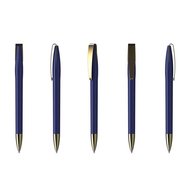 Stylo à bille personnalisé avec attributs dorés