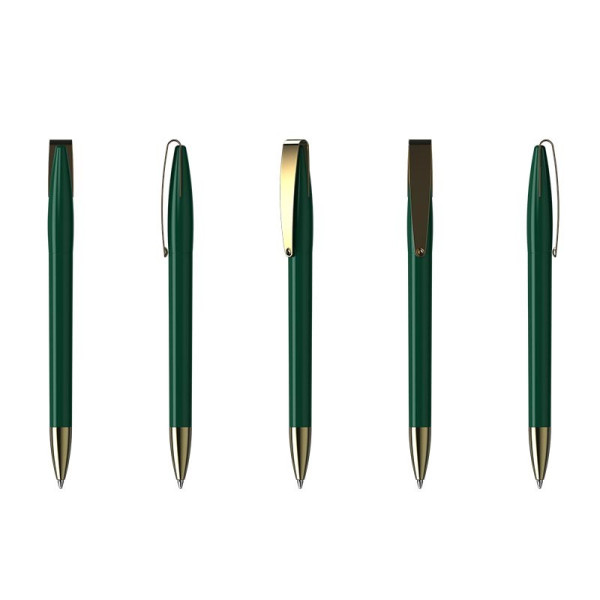 Stylo à bille personnalisé avec attributs dorés