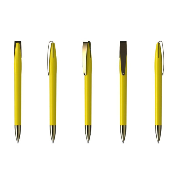 Stylo à bille personnalisé avec attributs dorés