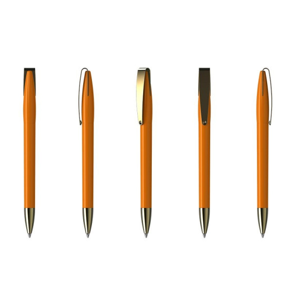 Stylo à bille personnalisé avec attributs dorés