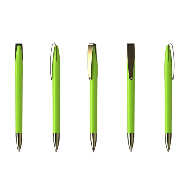 Stylo à bille personnalisé avec attributs dorés