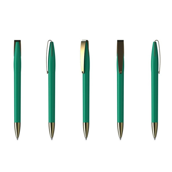 Stylo à bille personnalisé avec attributs dorés