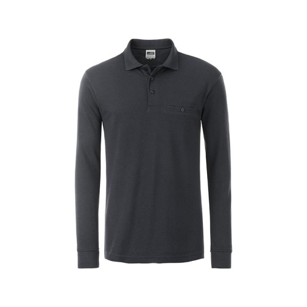 Polo de travail manches longues