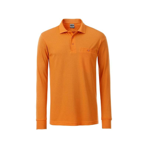 Polo de travail manches longues