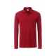 Polo de travail manches longues