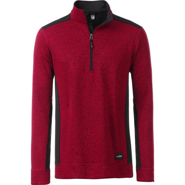 Polaire de travail demi zip