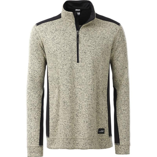 Polaire de travail demi zip