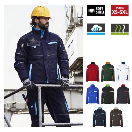 Softshell de travail Bicolore