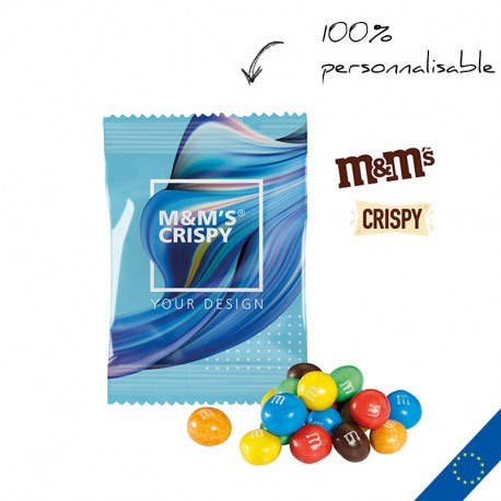 M&M's Crispy en sachet personnalisable