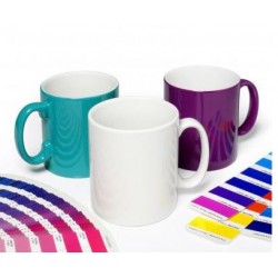 Mug céramique personnalisé couleur sur-mesure au Pantone 