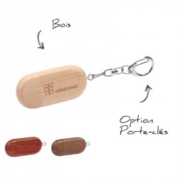 Clé USB en bois personnalisée