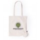 Sac shopping en coton personnalisé pliable en pochette