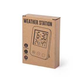 Mini station météo bambou personnalisable "TAO"
