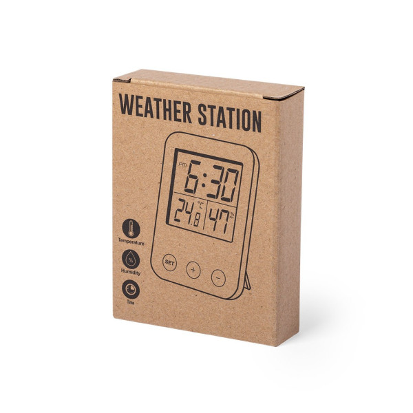 Mini station météo bambou personnalisable "TAO"