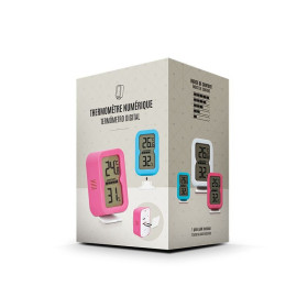 Thermomètre publicitaire avec hygromètre "COSI"